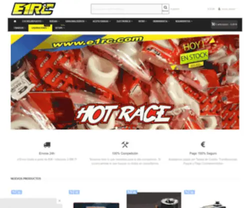 E1RC.com(Tienda Radiocontrol Rc y modelismo online) Screenshot