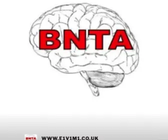 E1V1M1.co.uk(Website of The British Neurosurgical Trainees' Association (BNTA)) Screenshot