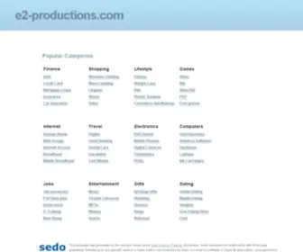 E2-Productions.com(Productions) Screenshot