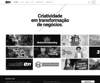 E21.com.br(Agência de Multicomunicação) Screenshot