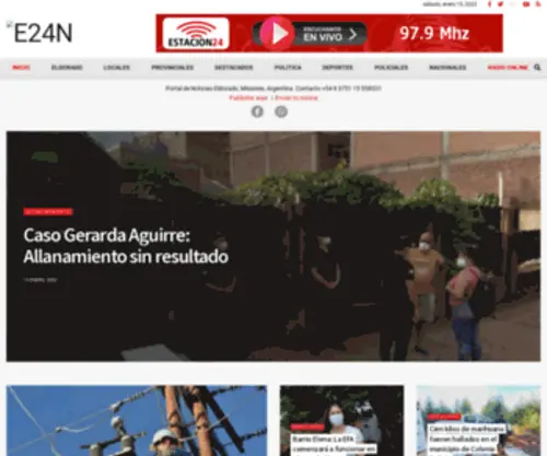 E24N.com.ar(E24N) Screenshot