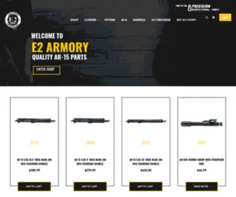 E2Armory.com(E2 Armory) Screenshot