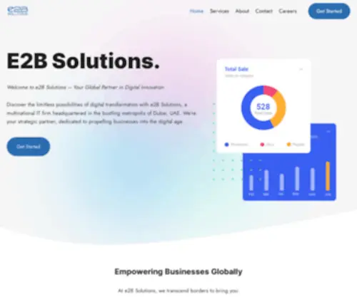 E2Bsolutions.com(E2B Solutions) Screenshot