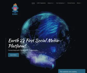 E2DC.io(Social Media Platform) Screenshot