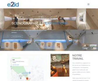 E2ID.com(Agence de communication et d’architecture) Screenshot