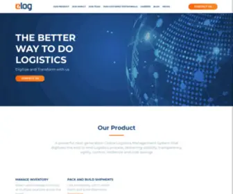 E2Log.com(A powerful next generation Global Logistics Management System) Screenshot