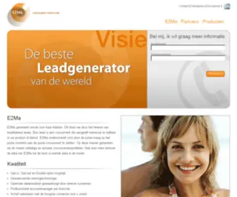 E2MA.com(E2Ma Consumer Profiling) Screenshot