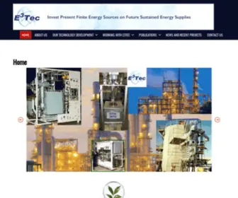 E3-Tec.com(E³Tec) Screenshot