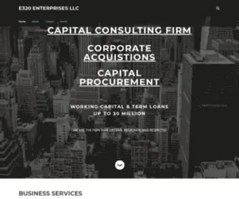 E320Enterprises.com(E320 ENTERPRISES LLC) Screenshot