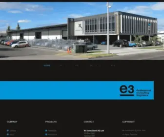 E3C.co.nz(Professional Consulting Engineers) Screenshot