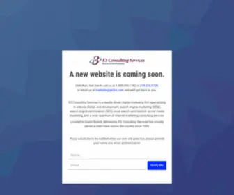 E3CS.com(Web Design) Screenshot