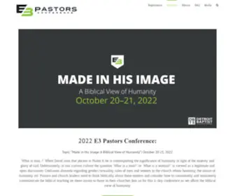 E3PC.org(E3 Pastors Conference) Screenshot