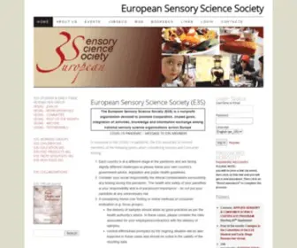 E3Sensory.eu(European Sensory Science Society) Screenshot