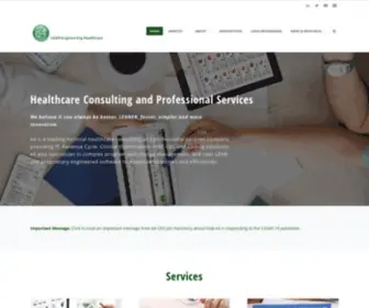 E4-Services.com(Healthcare Consulting and Professional Services) Screenshot