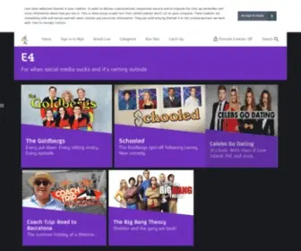 E4.com(E4) Screenshot