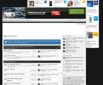 E46-Forum.de(BMW E46 Forum) Screenshot