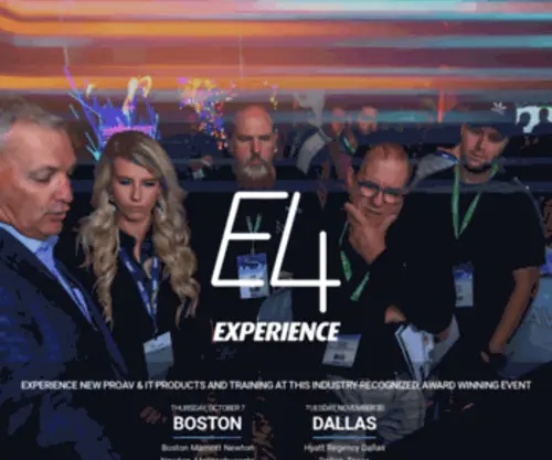 E4Experience.com(The Award) Screenshot