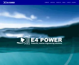 E4Powerllc.com(E4 POWER) Screenshot