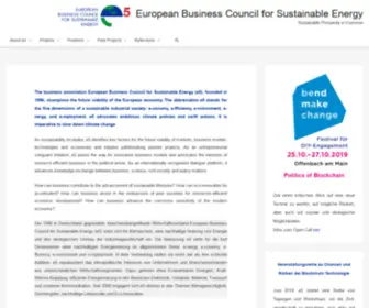 E5.org(Sustainable Prosperity in Common) Screenshot