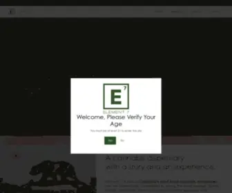 E7CA.com(Your Curated Cannabis Experience) Screenshot