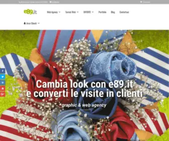 E89.it(Web Agency Latina) Screenshot