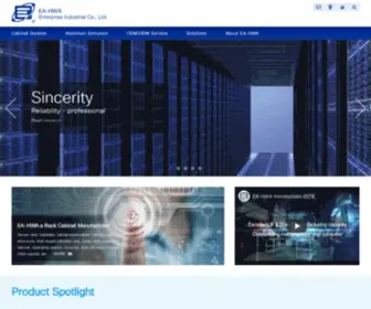 EA-Hwa.com.tw(Server Room Rack) Screenshot