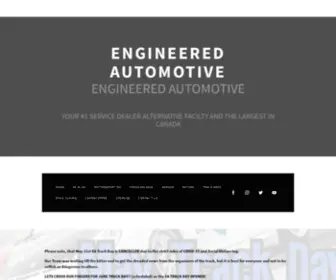 EA.works(Engineered Automotive Online WebStore) Screenshot