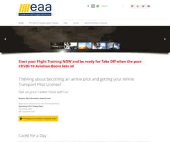 Eaa.aero(Eaa Aviation Academy GmbH) Screenshot