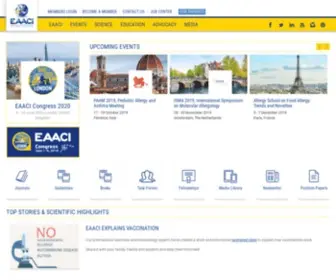 Eaaci.net(Allergy) Screenshot