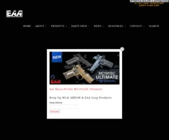 Eaacorp.com(European american armory) Screenshot