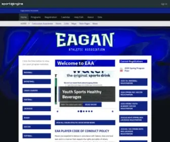 Eaasports.org(Eagan Athletic Association) Screenshot