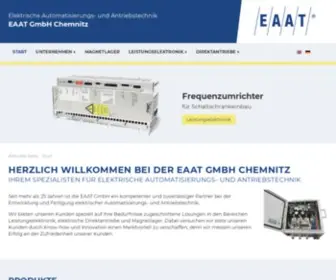 Eaat.de(Direktantriebe, Magnetlager, Leistungselektronik) Screenshot