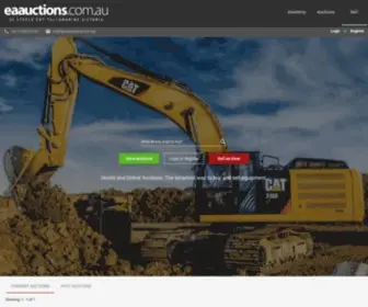 Eaauctions.com.au(EA Auctions) Screenshot