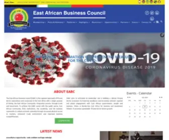 Eabc.info(East Africa Business Council) Screenshot