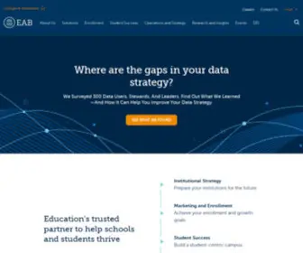 Eab.com(Education Technology) Screenshot