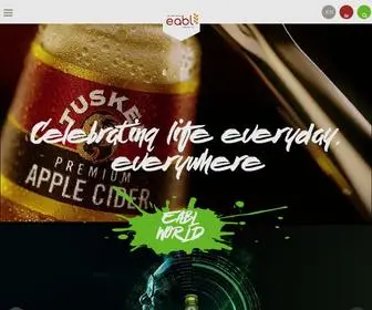 Eabl.com(East African Breweries Ltd) Screenshot