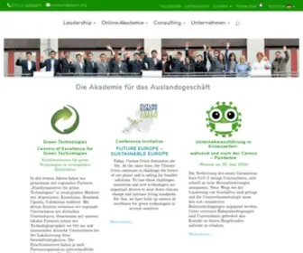 Eabw.org(Export-Akademie Baden-Württemberg) Screenshot