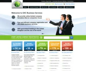 Eacbs.com(UK Limited Company Formation Online) Screenshot