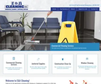 Eacleaning.com(E&A Cleaning) Screenshot