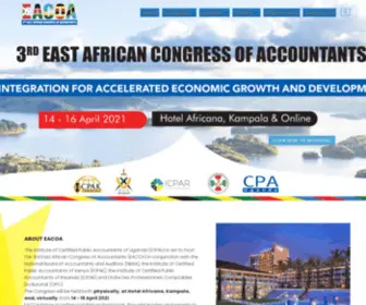 Eacoa2021.com(East Africa Congress of Accountants) Screenshot