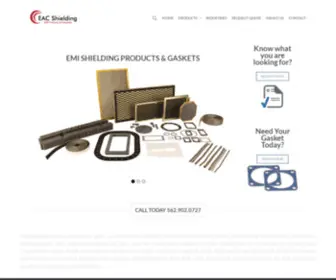 Eacshielding.com(EAC Shielding) Screenshot