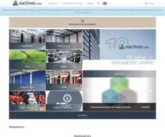 Eactivos.com(Portal de subastas judiciales y concursales) Screenshot
