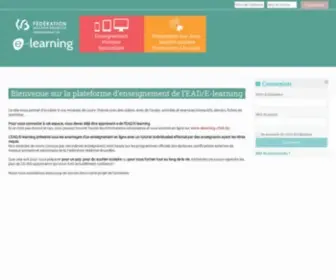 Ead-Online.be(Bienvenue aux formations en ligne du service de l'e) Screenshot