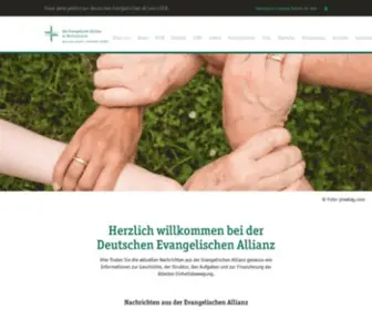 Ead.de(Evangelische Allianz Deutschland) Screenshot