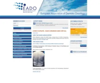 Eado.org(European Association of Dermato Oncology) Screenshot