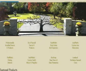 Eadsfence.com(Eads Fence company) Screenshot