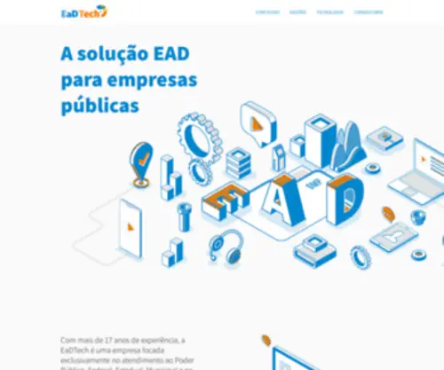 Eadtech.com.br(Ensino a Distância) Screenshot