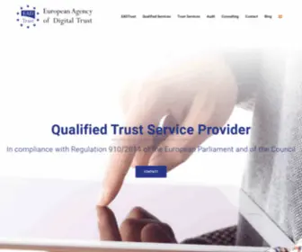 Eadtrust.net(European Agency of Digital Trust) Screenshot