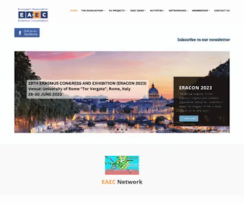 Eaecnet.com(EAEC Network) Screenshot