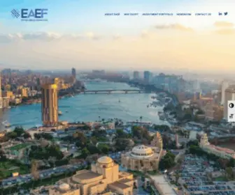 Eaefund.org(Egyptian-American Enterprise Fund) Screenshot